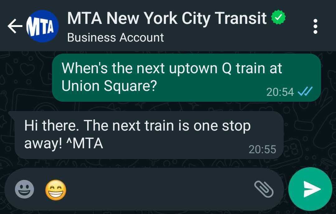 Who needs a blue check when you can have two? DM us on WhatsApp instead. No monthly fee (ever).