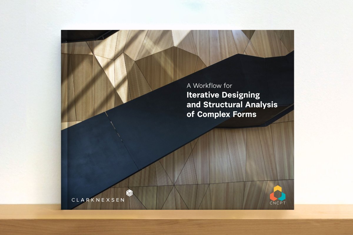 Check out the new publication from #CNCPT, our #PracticeTechnology Collaborative, which outlines a methodology for #structural engineers to translate complex geometry between #Rhino and #RISA: bit.ly/3DQLhBH
 
#designtechnology #computationaldesign #parametricdesign