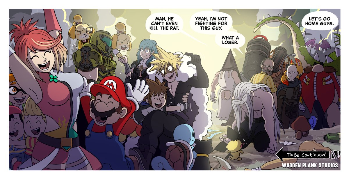 After-Battle Dip
#smashbros #smashbrosultimate #nintendo #finalfantasy #pokemon #persona5 #xenobladechronicles
