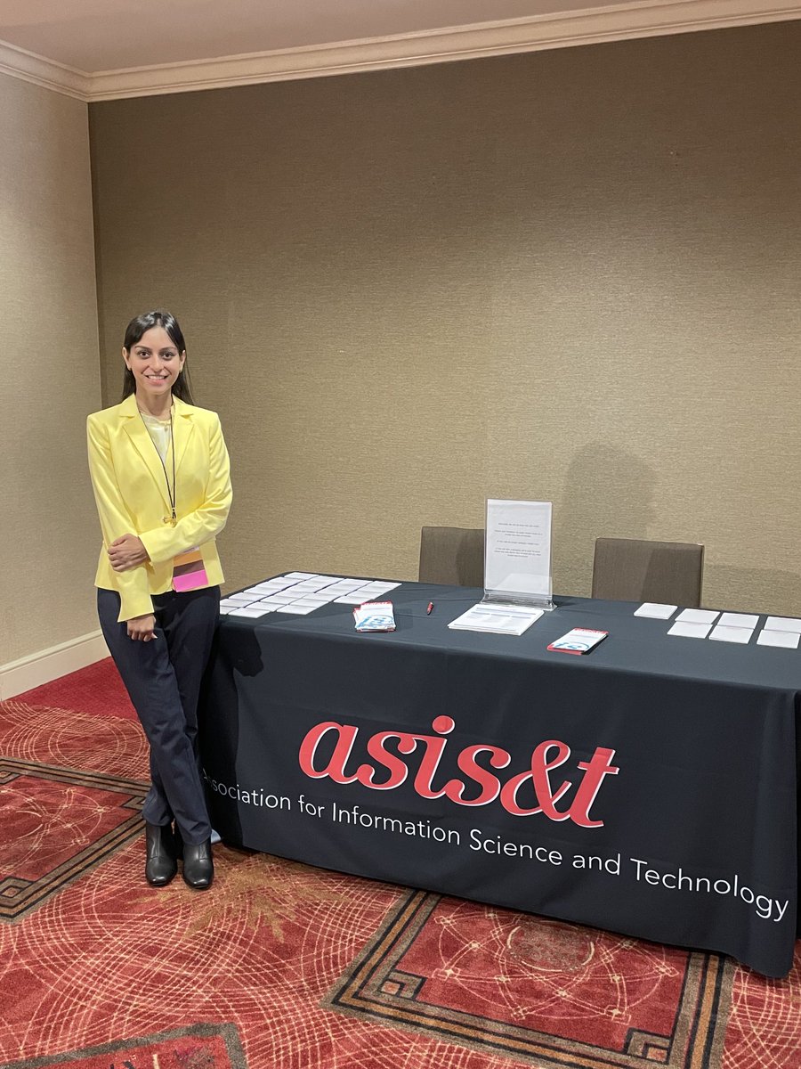 aditibhatia29's tweet photo. Attended Doctoral Colloquium at ASIS&T 2022, Pittsburgh, Pennsylvania, USA. Great line up of speakers and scholarly interactions #ASIST22 https://t.co/gUF7kzXf2L
