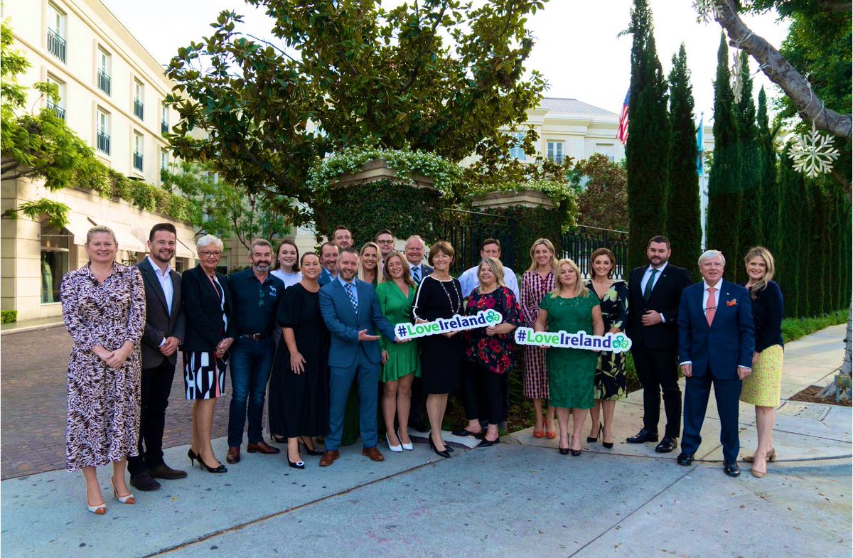 Kicking off our inaugural <a href="/TourismIreland/">Tourism Ireland</a> #IrelandLuxurySummit with a wonderful group of 14 partners. Highlighting the breadth of luxury experiences available in Ireland to travel advisors in Beverly Hills