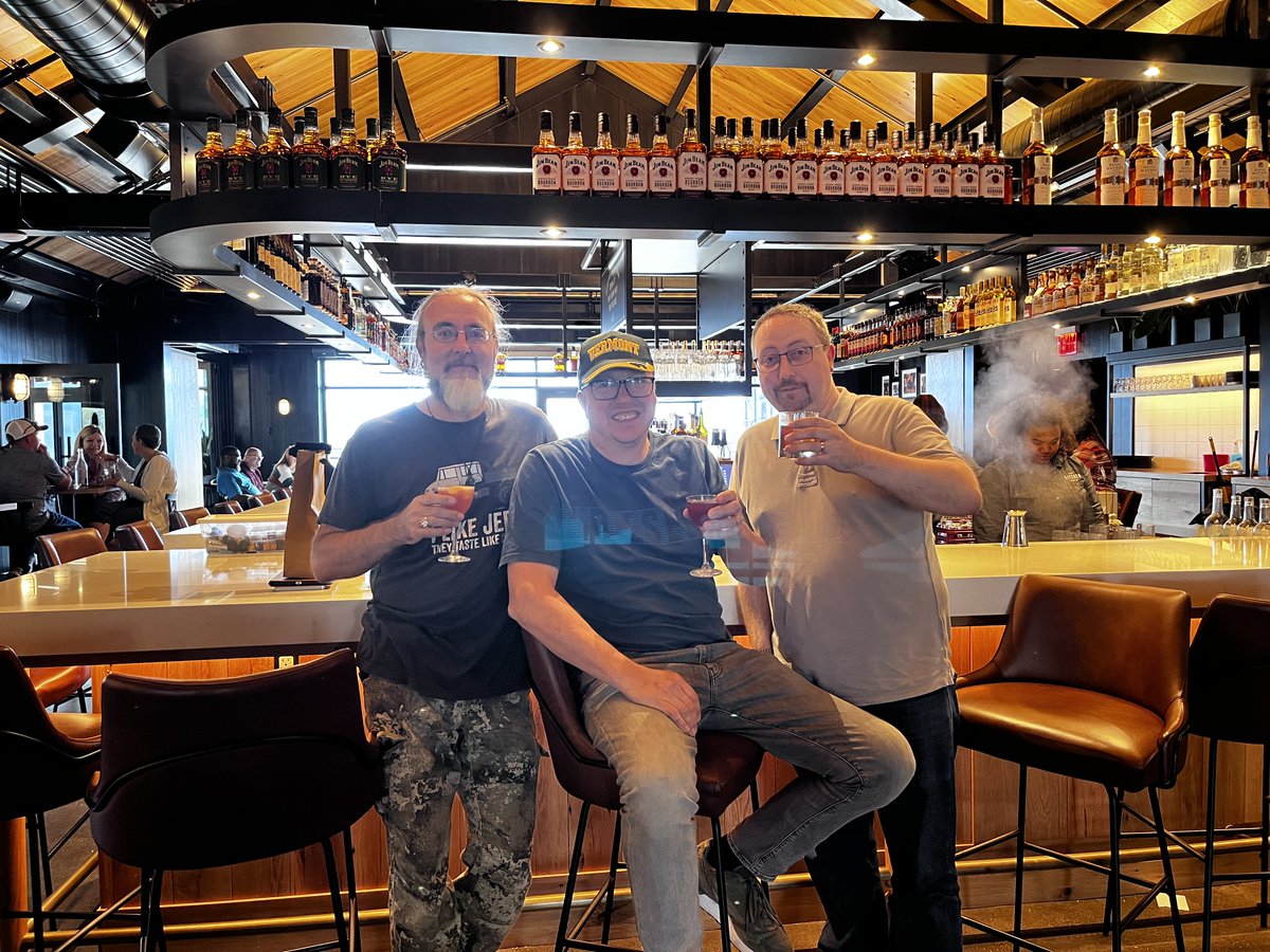 Jim Beam Distillery - unfathomably large site with almost enough Bourbon - cocktail tasting time