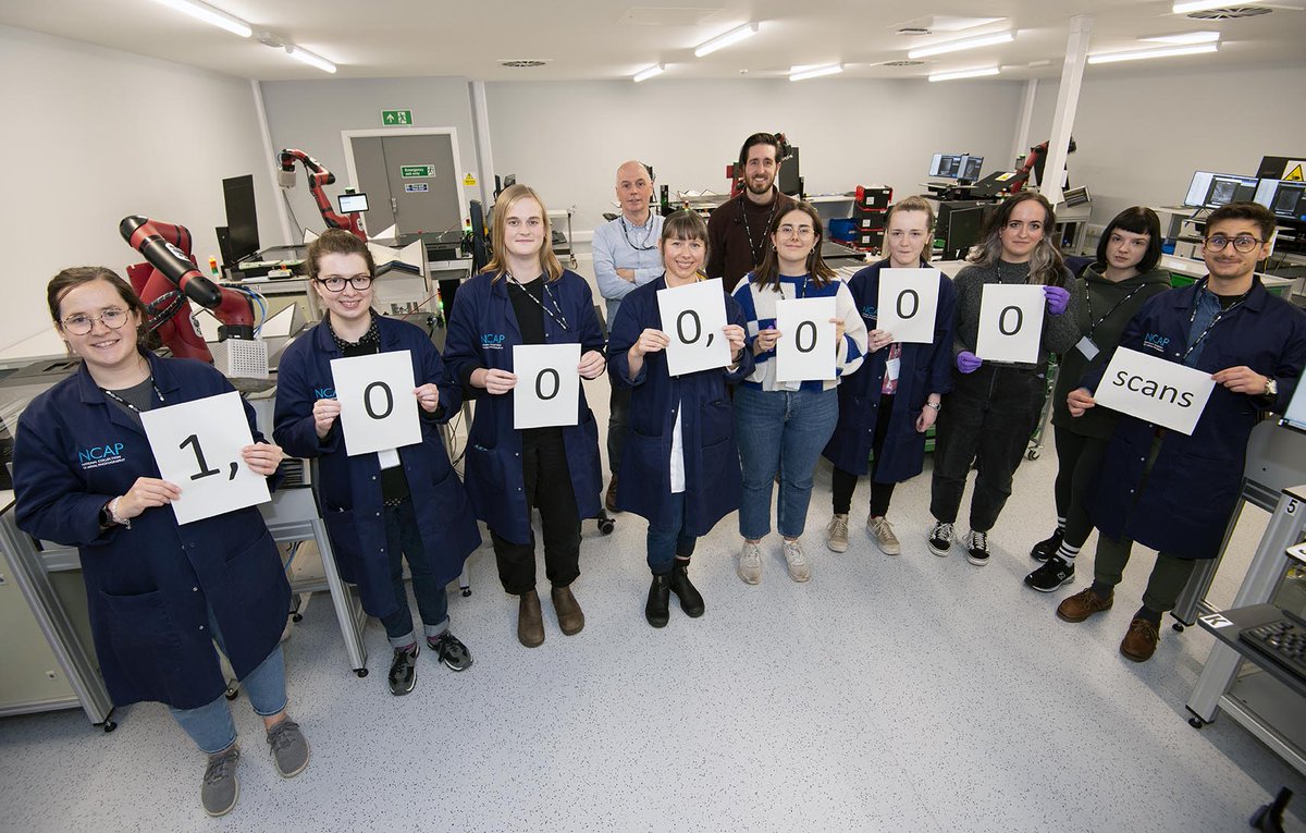 AerialSheila's tweet photo. Today the Directorate of Overseas Surveys Project reached our 1 millionth scan on our robots! What a milestone!
#cobots #digitalimaging #NCAP #DOSProject #sawyercobots #robots #onemillion #scanning #automatedscanning #aerialphotography #photoarchive #directorateofoverseassurveys https://t.co/cT92aqJ2rb
