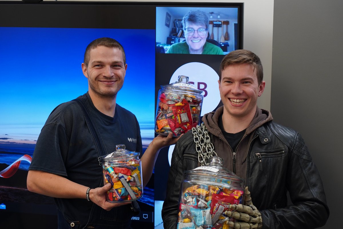 BOB ROSS: Permanent winner of costume contests. (Night Rider and Crazy Cat Lady tying for second)

#HalloweenEnds #Halloween #costume