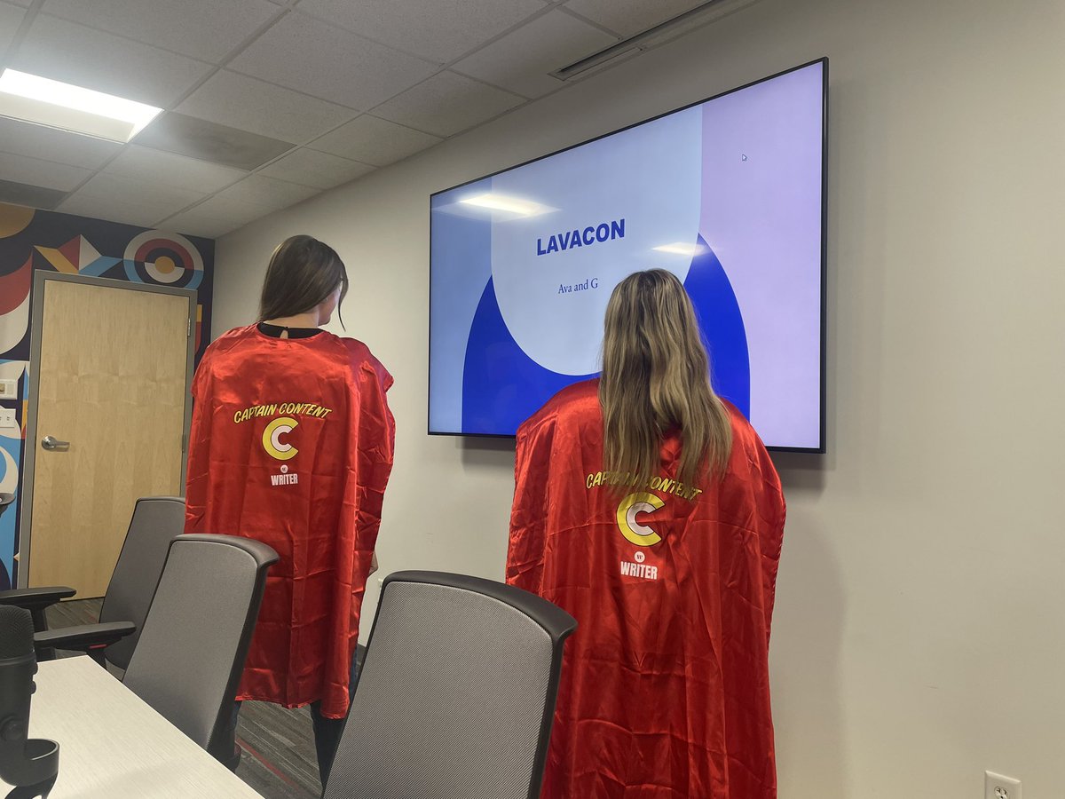 Great recap from <a href="/AvaLipari/">Ava Lipari</a> and <a href="/Georgina_Orn/">Georgina Orn</a> from their experience at @LavaCon! 

Big conversations about content creation that betters the audience = better content that we create for our clients! Are you the hero in your story? 

#AllInFlint