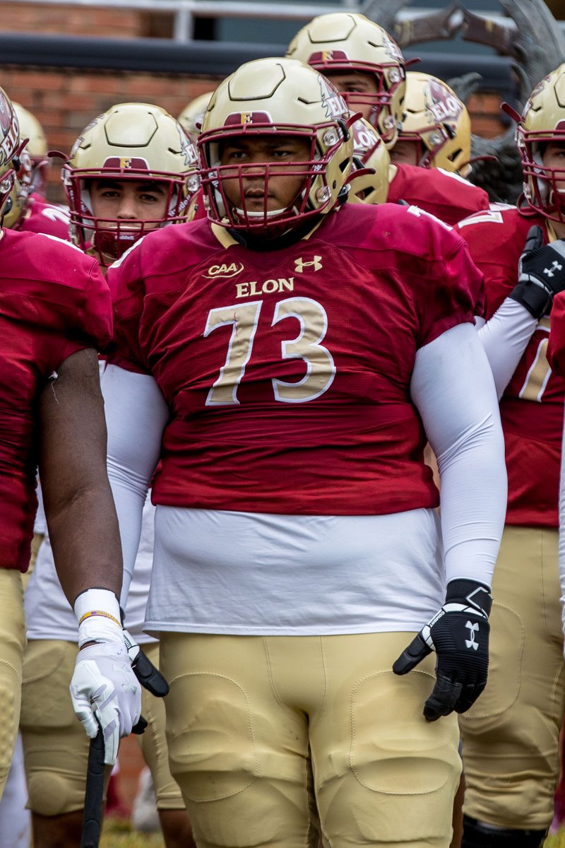 ElonFootball's tweet photo. On Saturday, we will recognize 17 seniors and two support staff members for their investment into the program. One student-athlete who we will recognize is Luis Duarte. #AED @Lu73Duarte https://t.co/tslcmqckGc