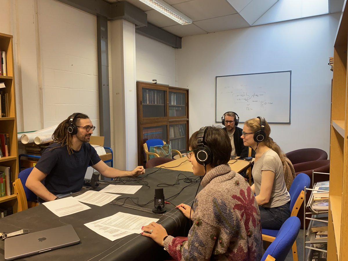 Coming tomorrow! Our latest episode on #PeopleDoingPhysics. The Cavendish podcasters can be seen in action #behindthescene here. phy.cam.ac.uk/podcast #podcasters