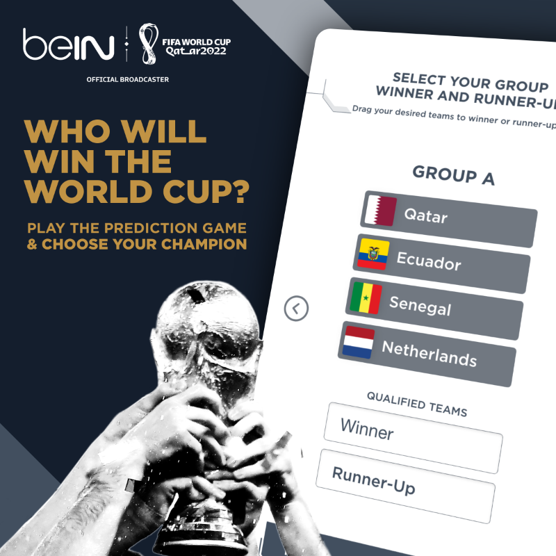 teams up with beIN Sports for FIFA World Cup 2022