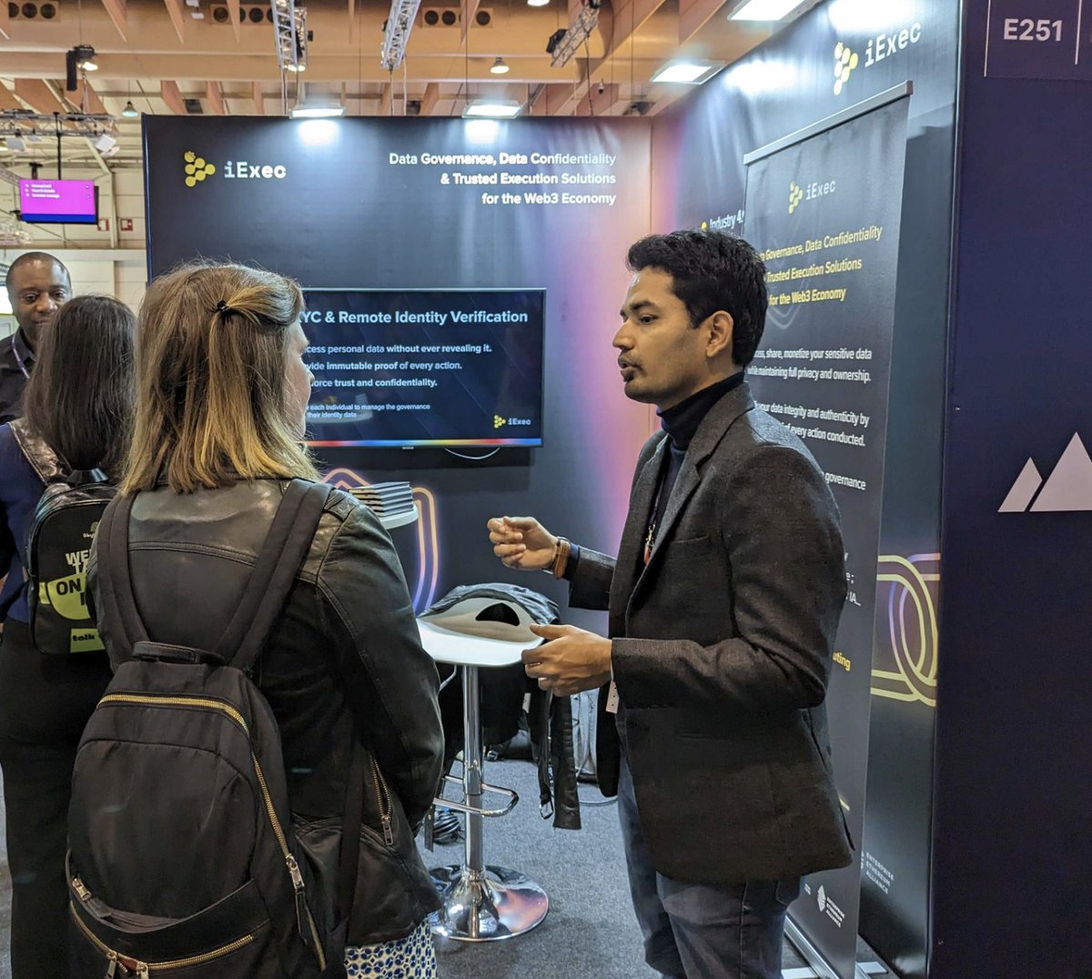 iExec RLC (@iex_ec) on Twitter photo The first day of <a href="/WebSummit/">Web Summit</a> 💫
iExec is excited to be representing Web3 at one of Europe's biggest tech events.
👋 See you at booth 251 - Pavilion 2.
Let's talk #data governance and confidentiality, and the #Web3 solutions iExec offers.
#WebSummit $RLC The first day of <a href="/WebSummit/">Web Summit</a> 💫
iExec is excited to be representing Web3 at one of Europe's biggest tech events.
👋 See you at booth 251 - Pavilion 2.
Let's talk #data governance and confidentiality, and the #Web3 solutions iExec offers.
#WebSummit $RLC