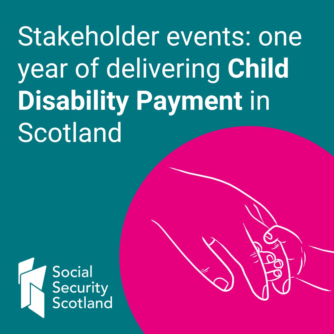 Social Security Scotland on Twitter "We'll be sharing what we've learned during our first year