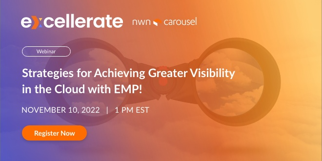 KummerJill's tweet photo. Turbocharge your cloud environment with real-time visibility &amp; monitoring! 

Hear directly from a healthcare customer.

Strategies for Achieving Greater Visibility in the Cloud with EMP!

Register!

 https://t.co/2O19N2ZOoz https://t.co/t0dvRhLjz3