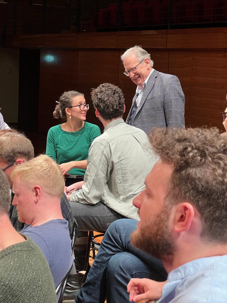Next stop on our Italian Tour 🇮🇹 - Auditorium Giovanni Agnelli, Torino! <a href="/LingottoMusica/">Lingotto Musica</a>

The Monteverdi Choir, English Baroque Soloists and John Eliot Gardiner are rehearsing ahead of tonight's concert featuring music by Monteverdi, Purcell, Carissimi and Scarlatti.