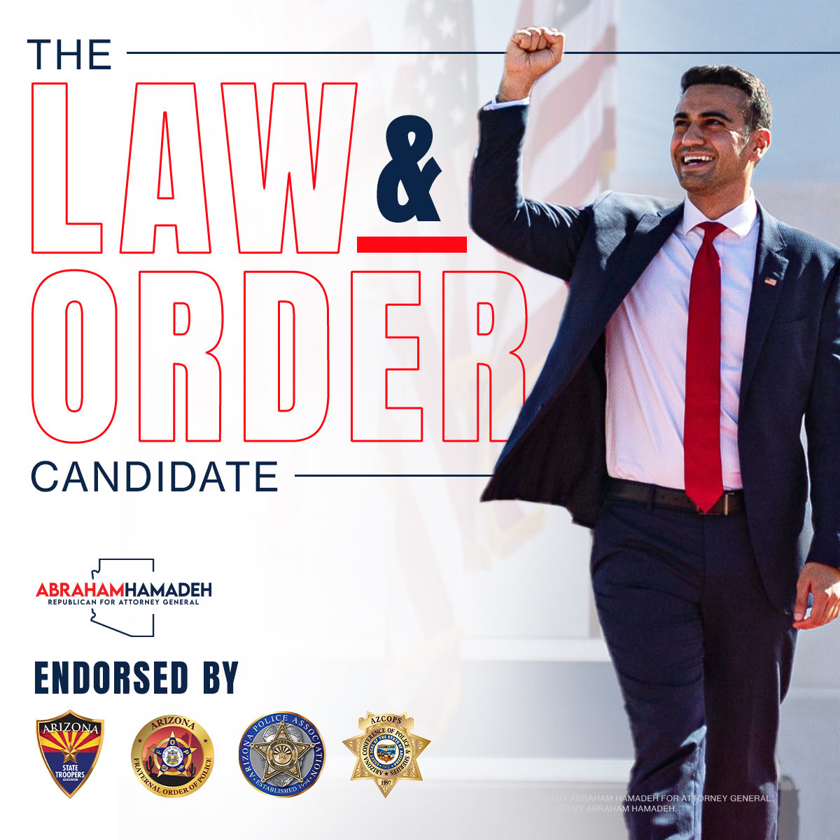 Proud to be endorsed by ALL law enforcement in Arizona!