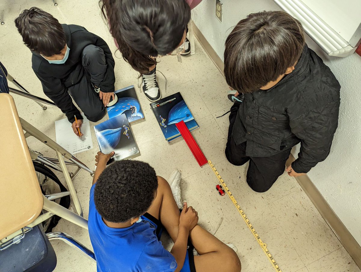 Del Valle ISD Science (@dvisd_science) on Twitter photo In order to study force and motion, 5th-grade students at Hornsby are testing how the height of a ramp will affect the distance a toy car travels. #DVProud <a href="/DVISD_HDES/">HornsbyDunlapES</a> In order to study force and motion, 5th-grade students at Hornsby are testing how the height of a ramp will affect the distance a toy car travels. #DVProud <a href="/DVISD_HDES/">HornsbyDunlapES</a>