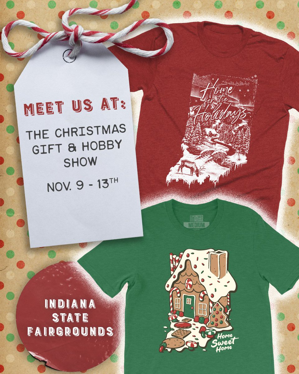 Just a week from today, we will be at <a href="/IndyStateFair/">Indiana State Fair</a> kicking off the holiday season at the Official Christmas Gift &amp; Hobby Show. We’ll be bringing our holiday collection and favorites from throughout the year. Get first dibs on the 2023 holiday designs by attending Nov 9 - 13.