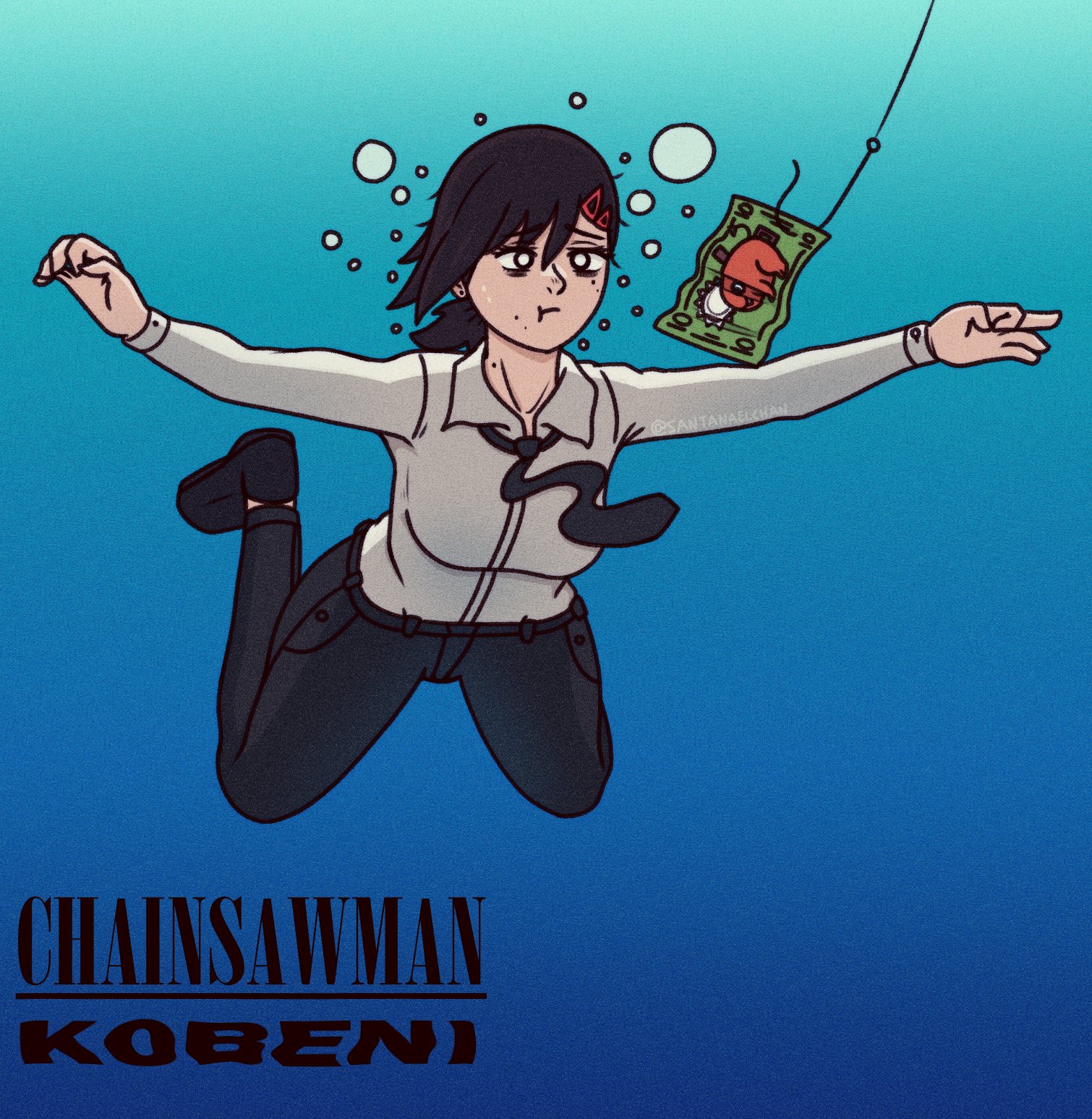 PAULISM on X: Kobeni Higashiyama - Chainsaw Man #chainsawman  #chainsawmanfanart #kobeni #rkgk #illustration #artistsontwitter #Artist   / X