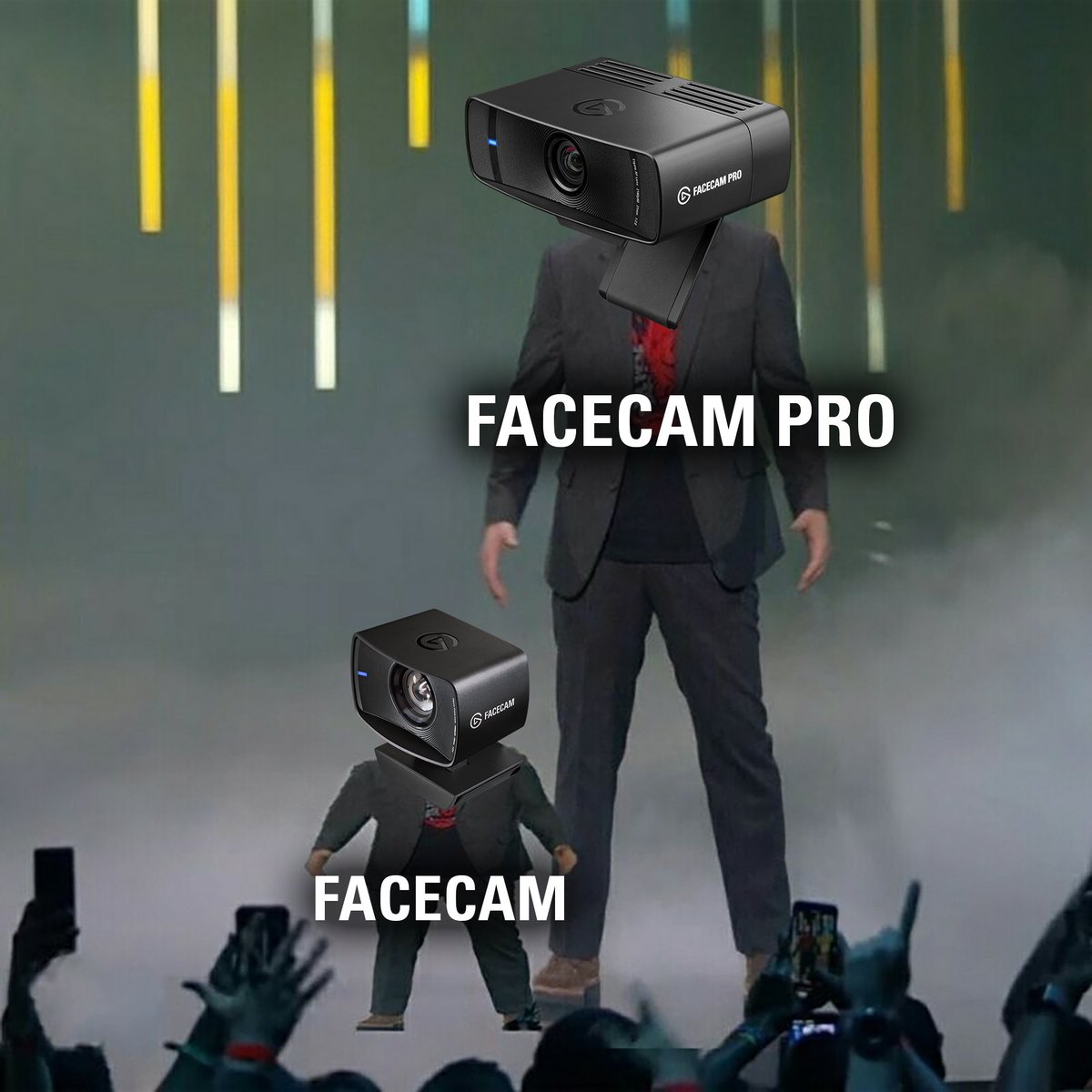 elgato's tweet photo. Smol vs. W I D E https://t.co/tOVL5waQbz