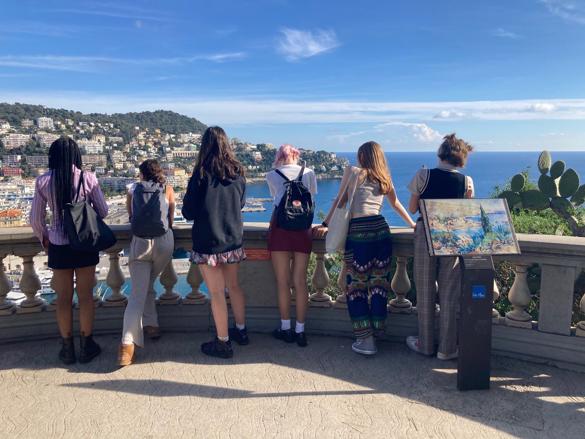 Lovely first sunny day exploring le Vieux Nice and la Colline du Château. #halsburytravels