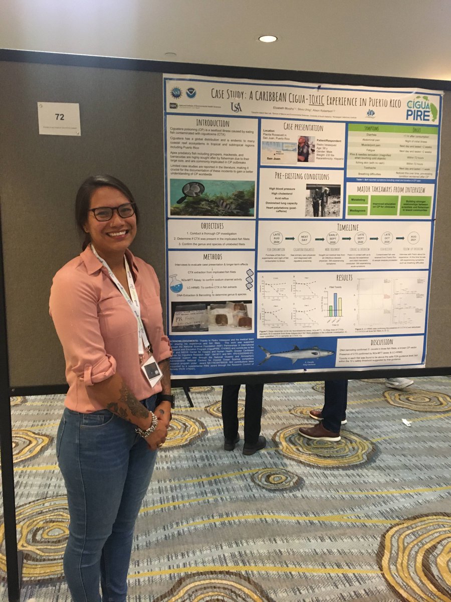 disealab's tweet photo. Great work by our graduate students for their presentations and awards at recent scientific conferences- U.S. HABs Symposium and Gulf Estuarine Research Society meeting.
More on their research and presentations at https://t.co/90DjSf4fOv.
#HABS #GERS #DISLresearch https://t.co/1TdVpXXUtw