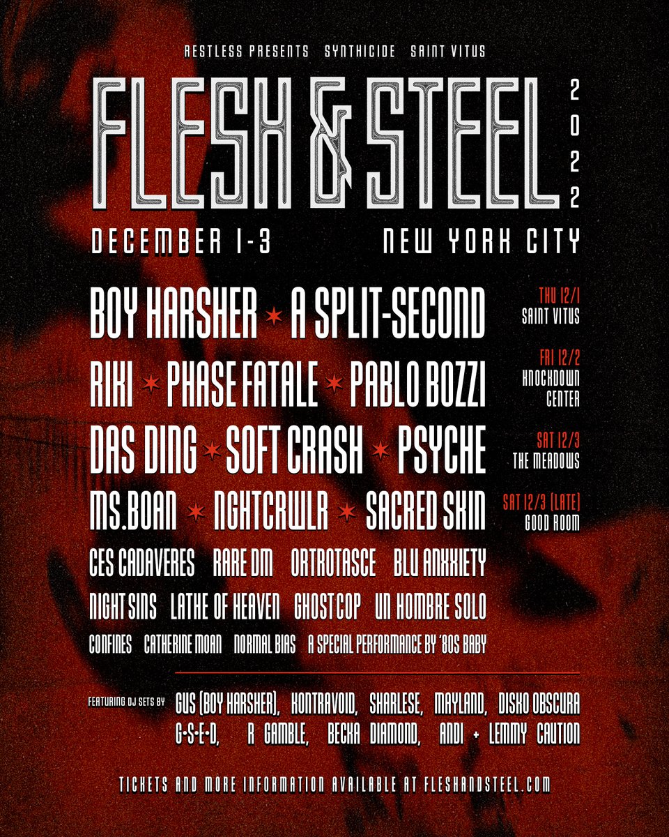 Flesh & Steel 2022 tweet media