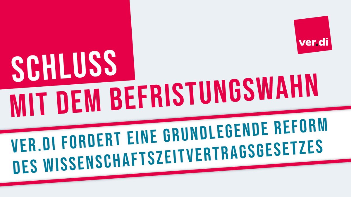 Sonja Staack (@sonja_staack) on Twitter photo #WissZeitVG neu machen: Wir haben aufgeschrieben, wie es geht 👇
<a href="/_verdi/">Ver.piss.di</a>-Positionspapier: kurzelinks.de/4ig2
#IchbinHanna #WissZeitVG neu machen: Wir haben aufgeschrieben, wie es geht 👇
<a href="/_verdi/">Ver.piss.di</a>-Positionspapier: kurzelinks.de/4ig2
#IchbinHanna