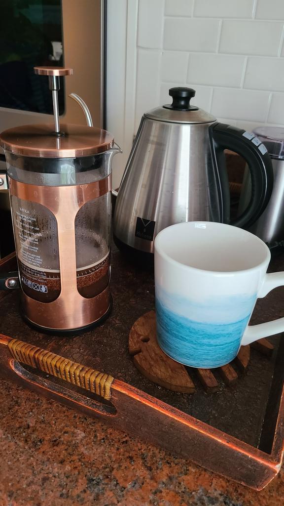 Morning routine of brewed cacao. Today's flavor is peppermint cacao from <a href="/CrioBru/">Crio Bru</a>.