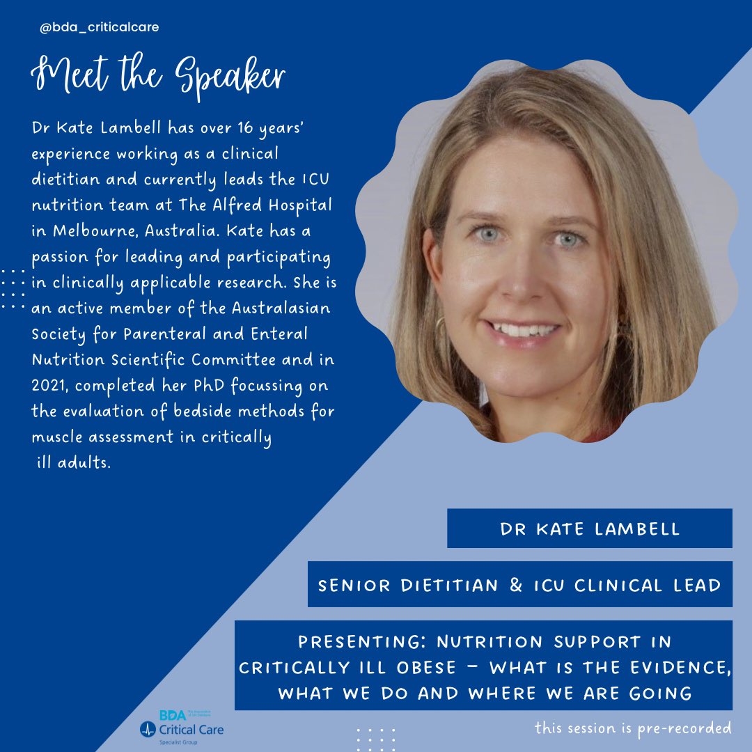 BDA Critical Care Specialist Group (CCSG) on Twitter "Say hello to Dr