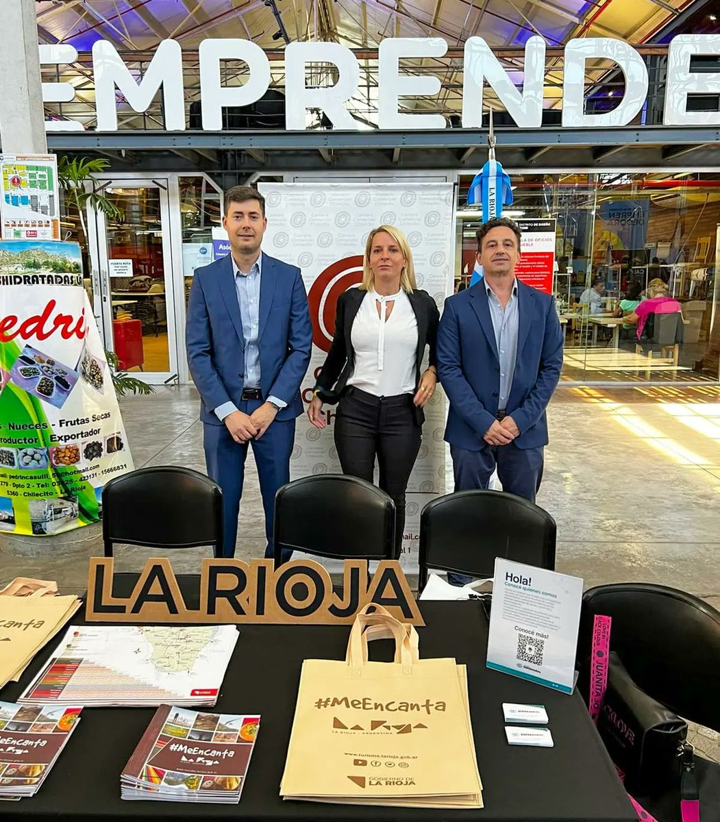 CamaraEmRiojana's tweet photo. ➡️ #BAImpulsaFederal
Nos encontramos viviendo una jornada de vinculación junto a cámaras referentes y pymes del NOA y NEA; representando con gran orgullo a la provincia de La Rioja junto al CCI. https://t.co/6w2i4flgZA