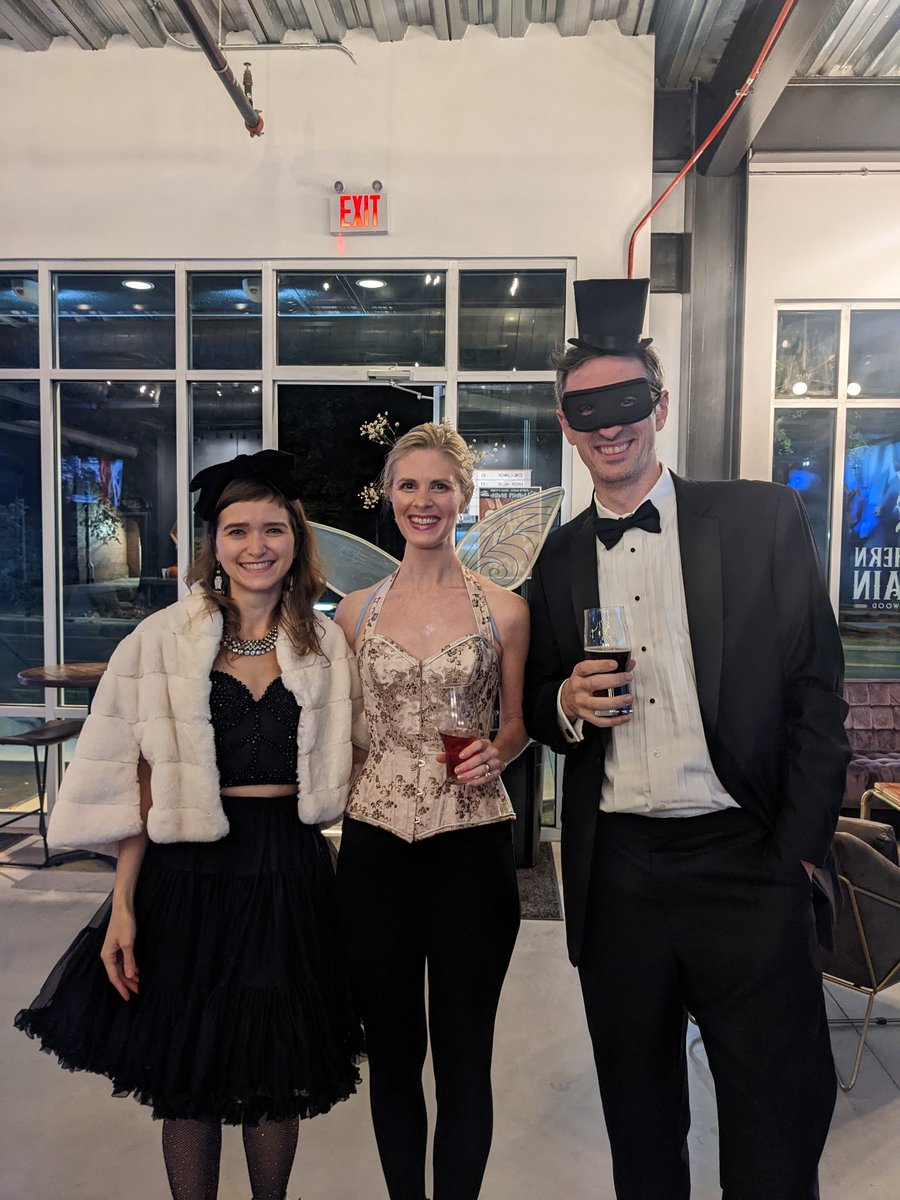 CLTLitArts's tweet photo. Last week's Halloween Lit Social at Southern Strain Brewing was a blast! Thanks to everyone who came out and enjoyed drinks and conversation. If you were a literary figure for Halloween, post a photo and tag Charlotte Lit so we can repost it! #CharlotteLit #LitHappy #Halloween https://t.co/OLFI9Ev083