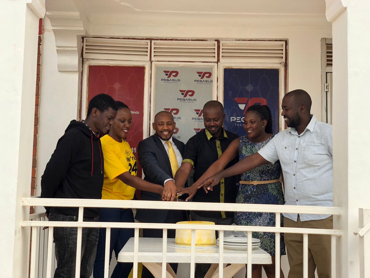 mtnug's tweet photo. As part of the #MTNat24 celebrations, we are visiting our corporate customers and celebrating with them. Without these strategic partnerships, we wouldn’t be 24. A total of 24 corporate companies will be visited. #MTNBusiness #SenkyuUganda https://t.co/odpW5tXOMM