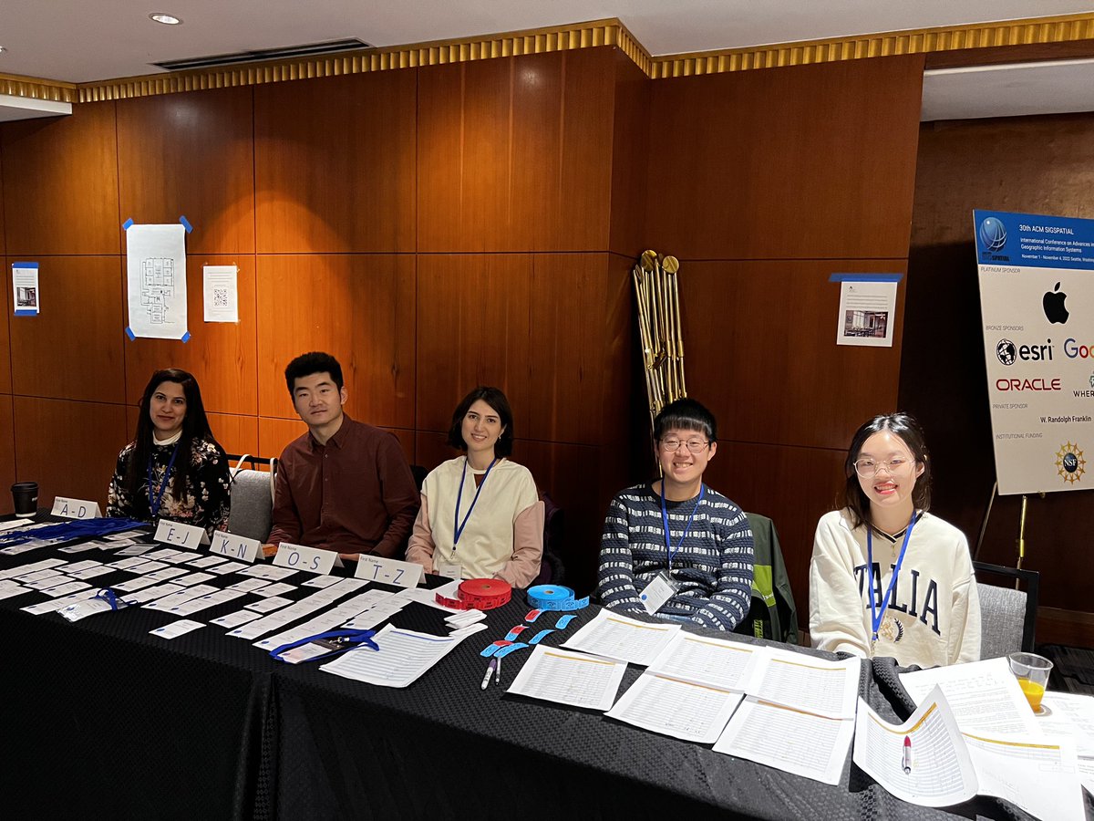 Second day registration volunteers <a href="/SIGSPATIAL_GIS/">ACM SIGSPATIAL</a>