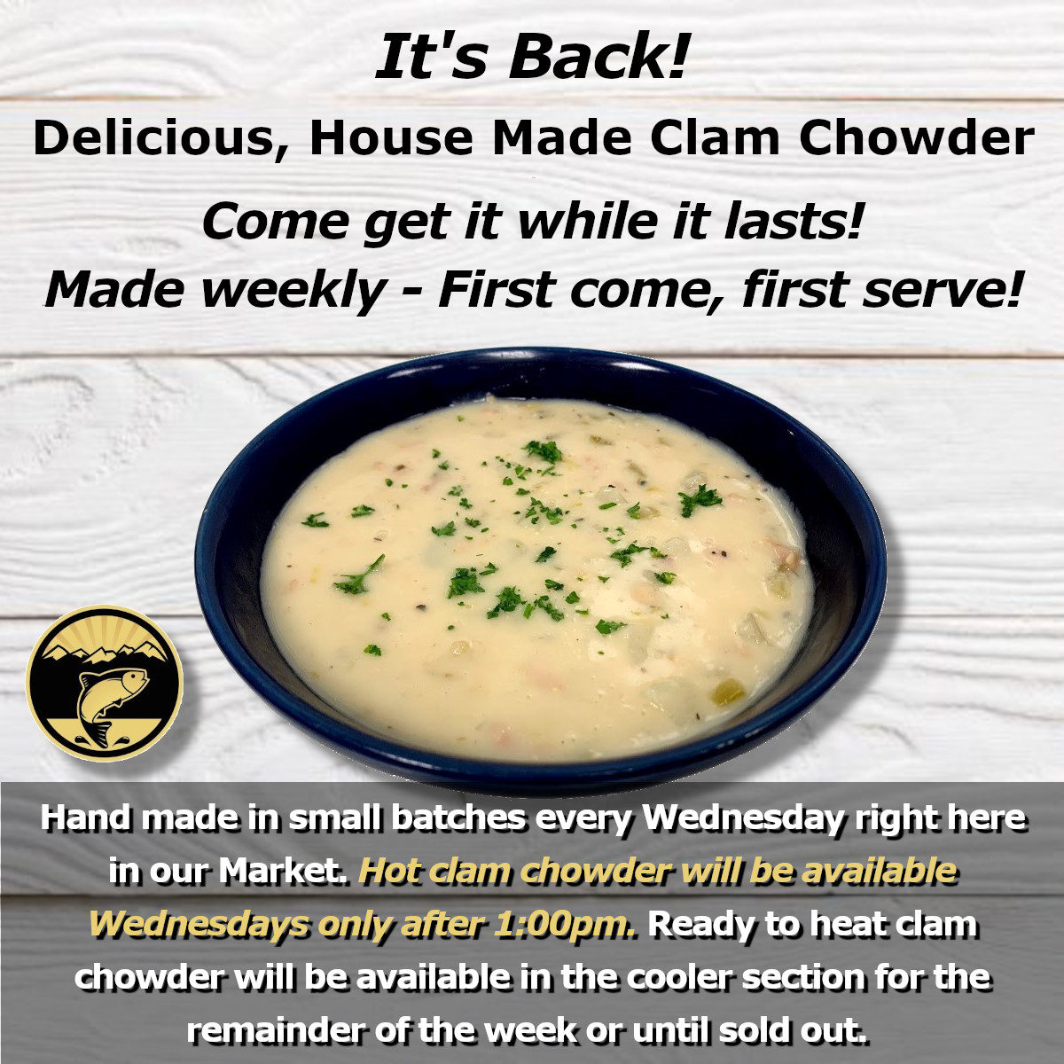 SierraGoldNV's tweet photo. The colder weather calls for warm, cozy meals like clam chowder, lobster bisque, and cioppino. We have what you need! Make your own Cioppino with our Santa Monica Cioppino Base and your favorite fresh seafood from our retail market. https://t.co/z0W1oPk71P