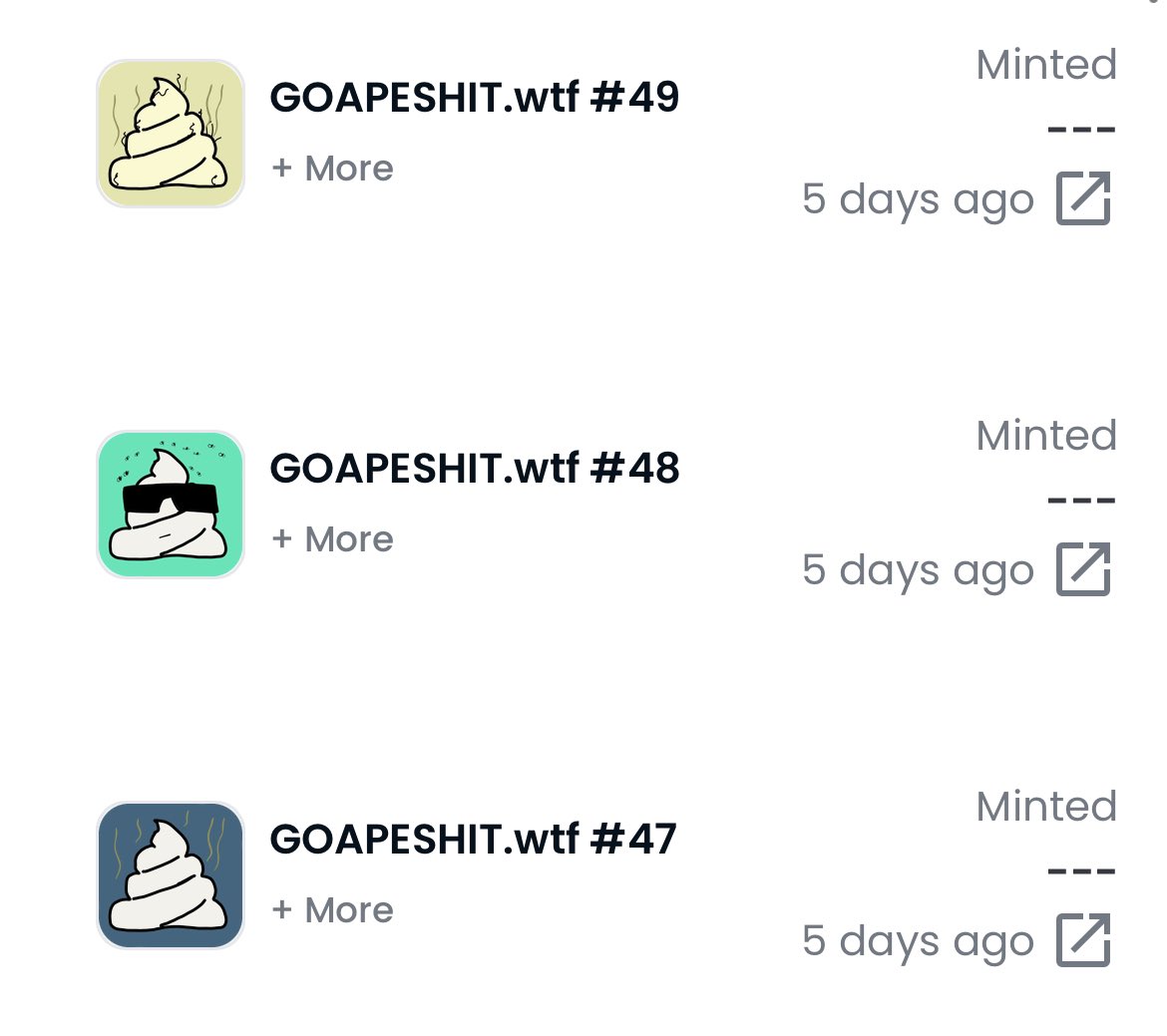 GoApeShitwtf's tweet photo. These white shits are dope. Whose gonna get #50 ? #BoredApeYachtClub https://t.co/JkmNzW1R4W https://t.co/y9tqojDnSu