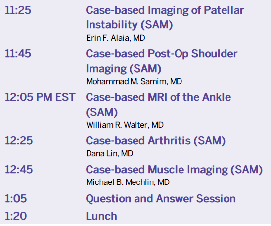 Save the Date: Thursday 15, 2002 is MSK Day at the NYU H2T Radiology Conference. Join virtually for the entire week or specific days. @NYURadRes @ssr_rwg @SSRbone @ESSRmsk @MskSerme @ocad_msk @nyu_mskrad @erinalaia @danajlin @NYUImaging
