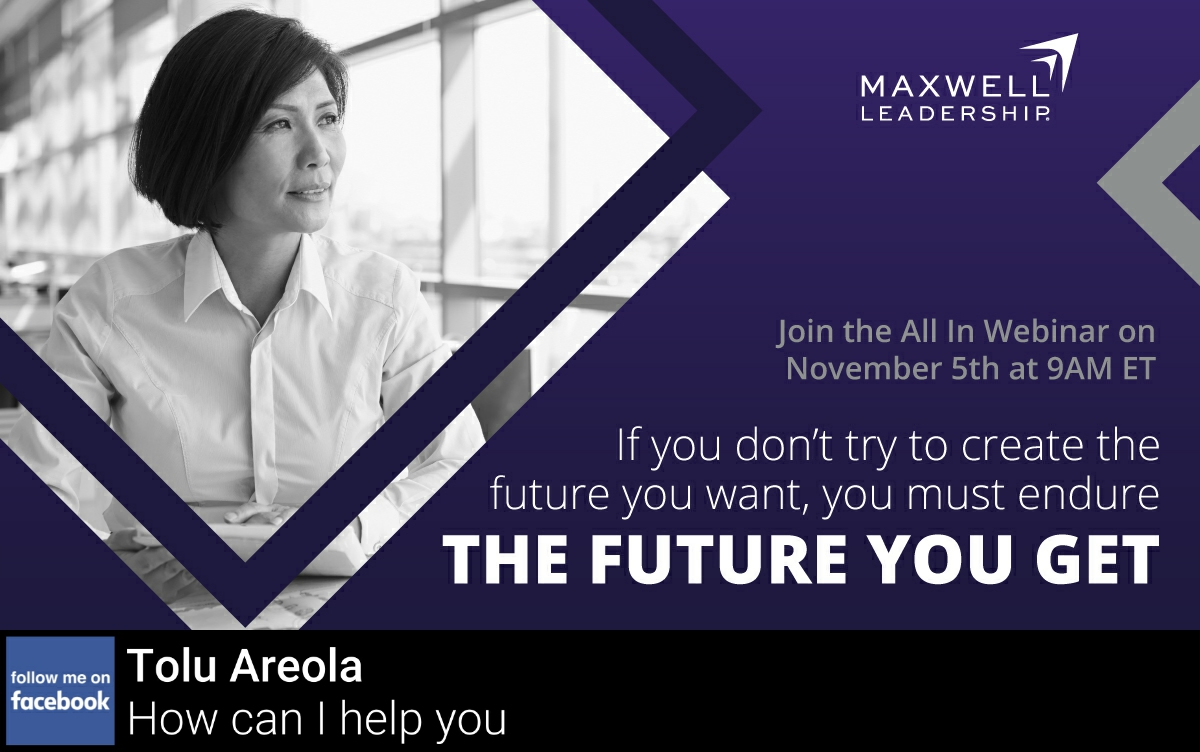 Ready to get into a new mindset and headspace about leadership, self-development, and acts of service for your community? Begin here: toluareola.leadingthebest.com/JMW220001