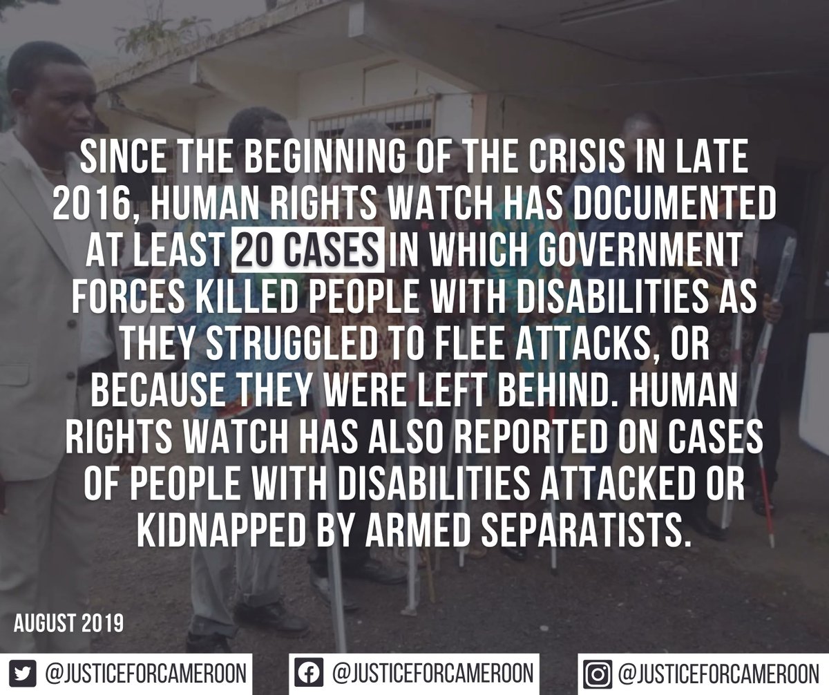justicecameroon's tweet photo. #justiceforcameroon #anglophonecrisis https://t.co/6a4wr75kOo