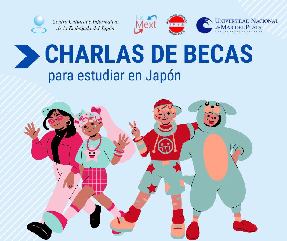 Quieres estudiar en Japón? No te olvides de esta charla mañana 3 a las 17 hs en Sal de Conferencias Facultad de Cs Economícas y Sociales