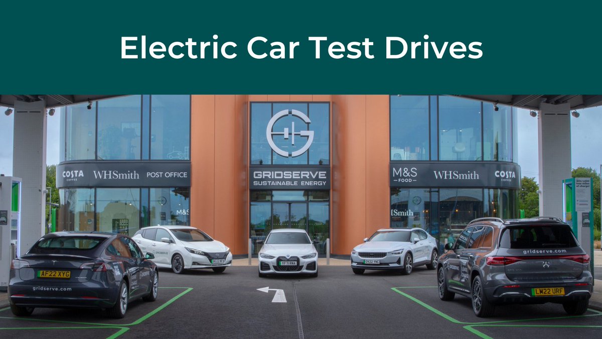 Which electric car would you want to try first? ⚡️

Test drive a range of the most popular ones at our Electric Forecourts®.

Nissan Leaf ✅
Polestar 2 ✅
Tesla Model 3 ✅
Mercedes-Benz EQB ✅
Vauxhall Mokka Electric ✅
Tesla Model Y ✅

Book here 👉 bit.ly/3yJ5hCF