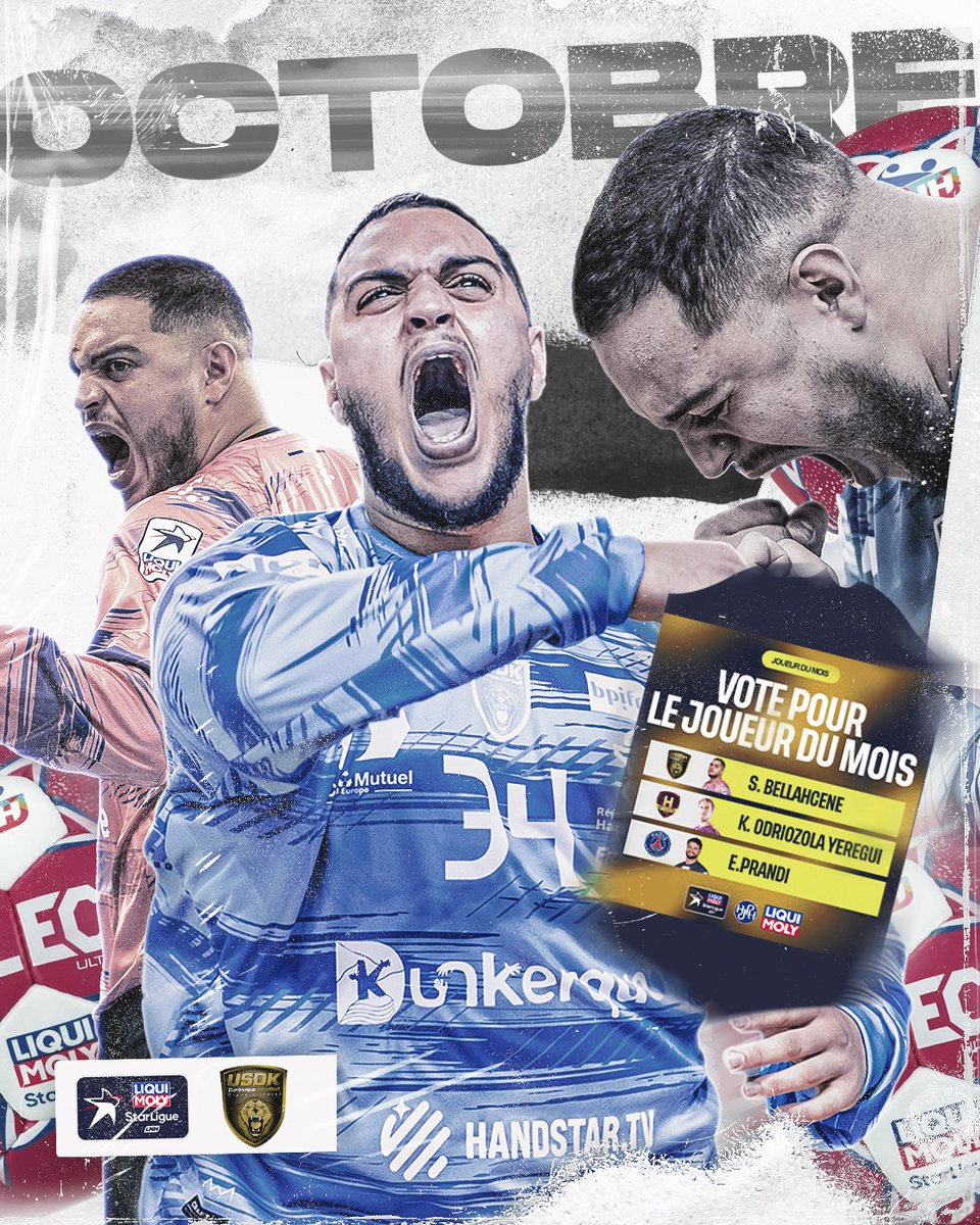 <a href="/Sam_Blhcn/">Samir Bellahcene</a>  est en lice pour terminer meilleur joueur du mois d'octobre de Liqui Moly StarLigue ! 🔥

À vos votes:
➡️ bit.ly/JDMOctobreLMSL