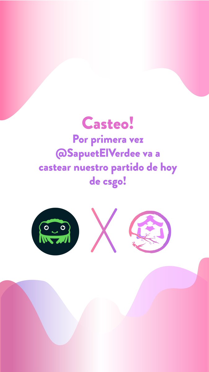 🌸 GAME DAY 🌸 GAME DAY 🌸 GAME DAY 🌸

¡Hoy tenemos el primer casteo de <a href="/SapuetElVerdee/">🐸 Sapuet El Verdee 🐸</a> para la partida de nuestro equipo de CSGO! 

Os dejo por aquí su canal de Twitch para que podáis darle apoyo! 🌸 #BeHiku 🌸

twitch.tv/sapuetelverdee