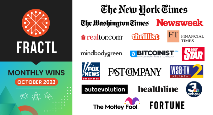 It's only right to kick off Q4 with another @nytimes placement! So proud of the entire @fractlagency team for consistently driving incredible client results. #seo #digitalpr #ftw