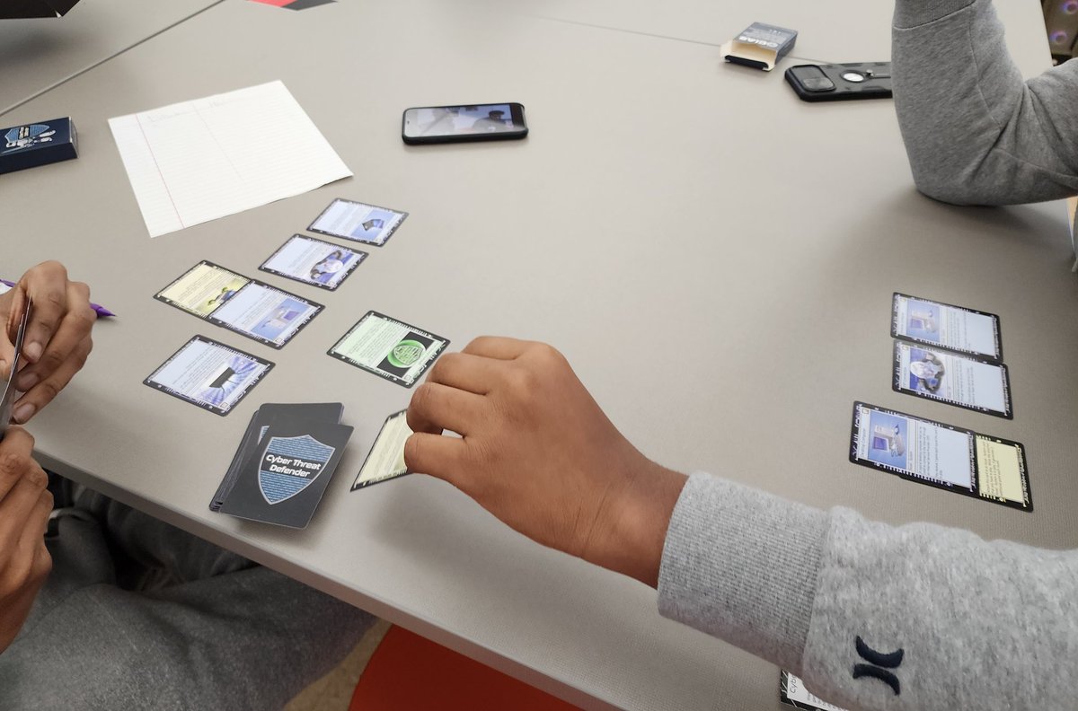 Thank you <a href="/ciascybersec/">CIAS</a> for this awesome card game! #cybersecurity