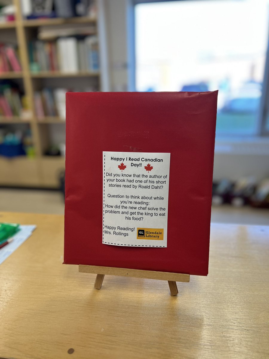 Ms. Sharma (@mssharmapdsb) on Twitter photo Our class was excited to read the book for I Read Canadian Day.
Thanks for lovely surprise and sharing the book with us <a href="/LibraryGlendale/">Glendale PS Library</a>! @Glendale_PS <a href="/PeelSchools/">Peel District School Board</a> Our class was excited to read the book for I Read Canadian Day.
Thanks for lovely surprise and sharing the book with us <a href="/LibraryGlendale/">Glendale PS Library</a>! @Glendale_PS <a href="/PeelSchools/">Peel District School Board</a>