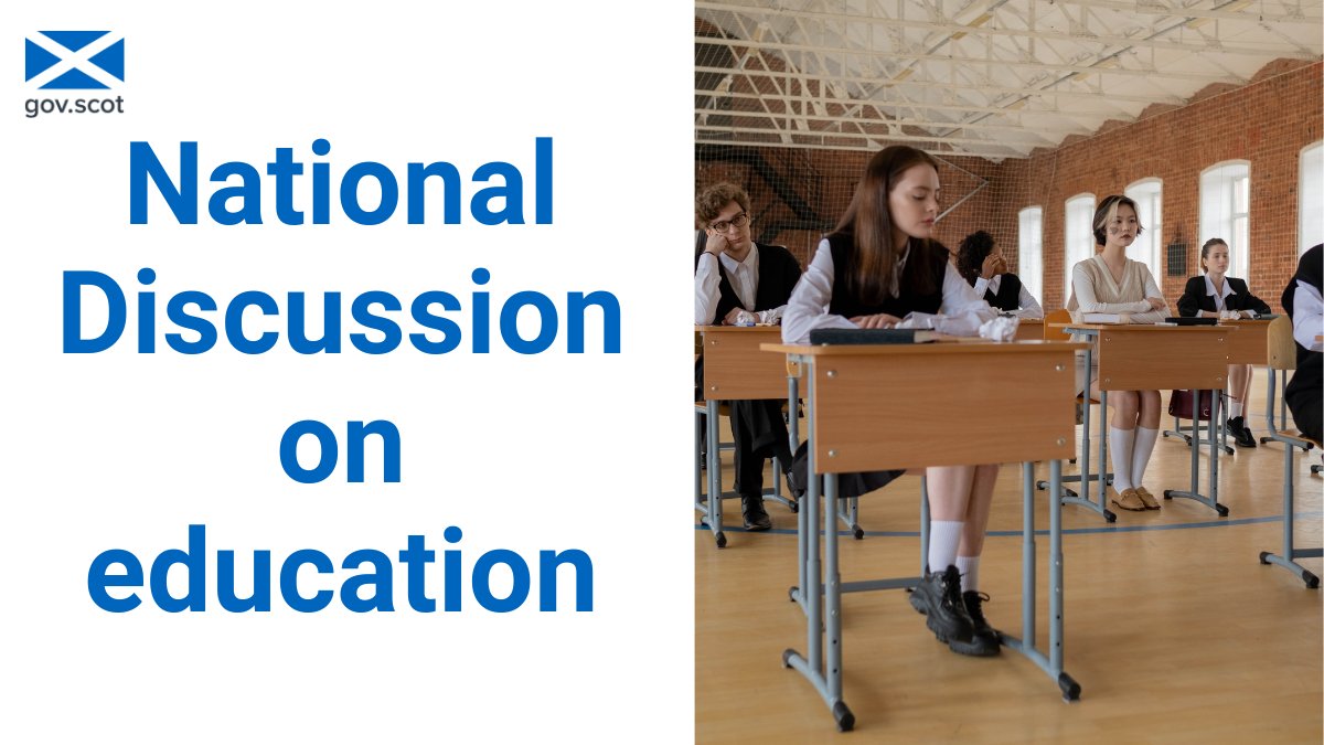 ScotGov Education (@scotgovedu) on Twitter photo We’re inviting views for a National Discussion on the future of Scottish education.
National Discussion independent facilitators <a href="/CarolCampbell4/">Professor Carol Campbell</a> and <a href="/AlmaHarris1/">Professor Alma Harris</a> explain why it's important to get involved.
👇
bitly.ws/w9Nn
#TalkScottishEducation We’re inviting views for a National Discussion on the future of Scottish education.
National Discussion independent facilitators <a href="/CarolCampbell4/">Professor Carol Campbell</a> and <a href="/AlmaHarris1/">Professor Alma Harris</a> explain why it's important to get involved.
👇
bitly.ws/w9Nn
#TalkScottishEducation