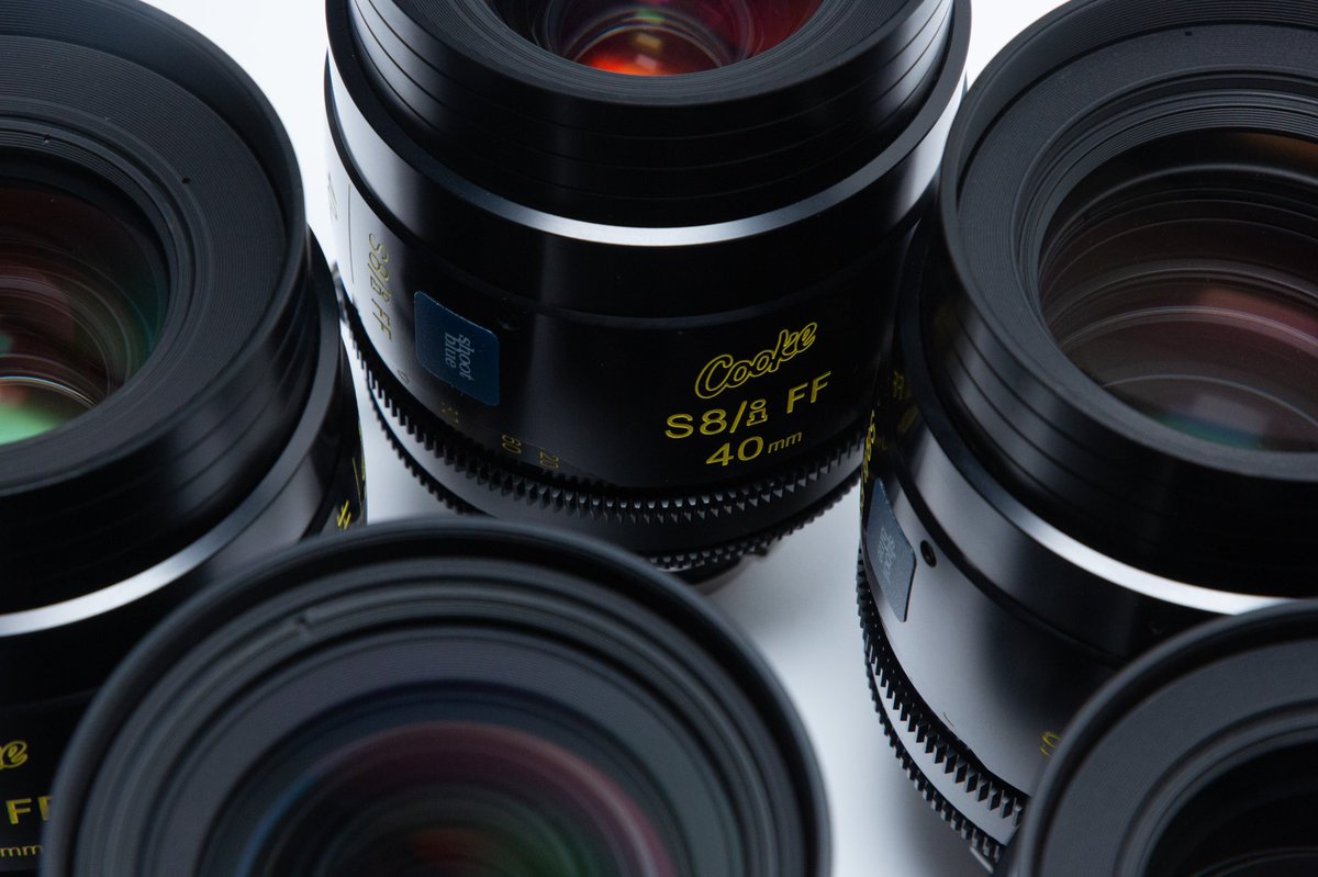 More of the Cooke Look. We now stock the latest range of cinematography lenses from Cooke, the S8/i Full Frame Primes. Find out more: shootblue.tv/products/cooke…