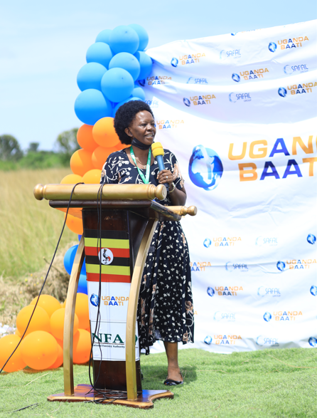 𝟏/𝟏 I would like to applaud Uganda Baati Limited for choosing tree planting as one of their corporate social responsibility as it is of great impact to the community. - 𝐀𝐜𝐡𝐢𝐥𝐥𝐚 𝐓𝐢𝐧𝐚 𝐀𝐬𝐞𝐧𝐚, 𝐁𝐨𝐚𝐫𝐝 𝐌𝐞𝐦𝐛𝐞𝐫 𝐍𝐅𝐀 #UGBaatiNFA #EveryTreeCounts