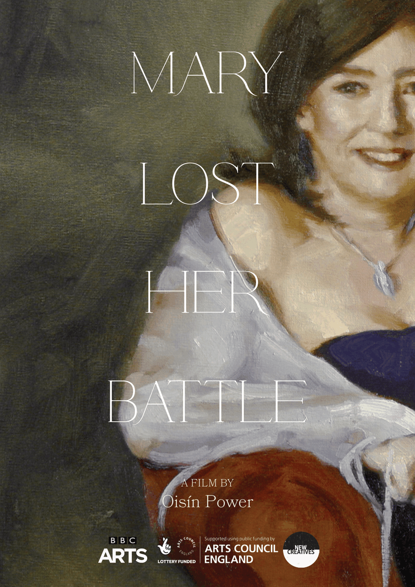 oisinliampower's tweet photo. 'Mary Lost Her Battle' premieres on BBC4 this Sunday 6th at 22:25, within the Screengrabbed Too programme. 

Tune in to learn about my mum, how she lived with and died from cancer, and why she refused to use military metaphors to describe her illness. #MLHB #DontSayILostMyBattle https://t.co/MqfPHfgxTd