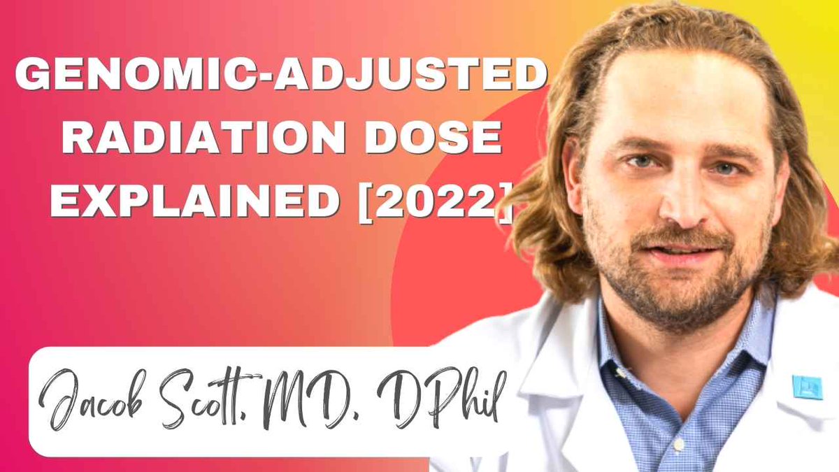 Genomic-Adjusted Radiation Dose Explained [2022] <a href="/CancerConnector/">Jake Scott</a> <a href="/CleClinicMD/">Cleveland Clinic MD</a> <a href="/jtorresroca/">Javier F Torres-Roca</a> @emily_C_ho #ASTRO22 #OncoTwitter

medicusnetworks.net/3FB7Lbf