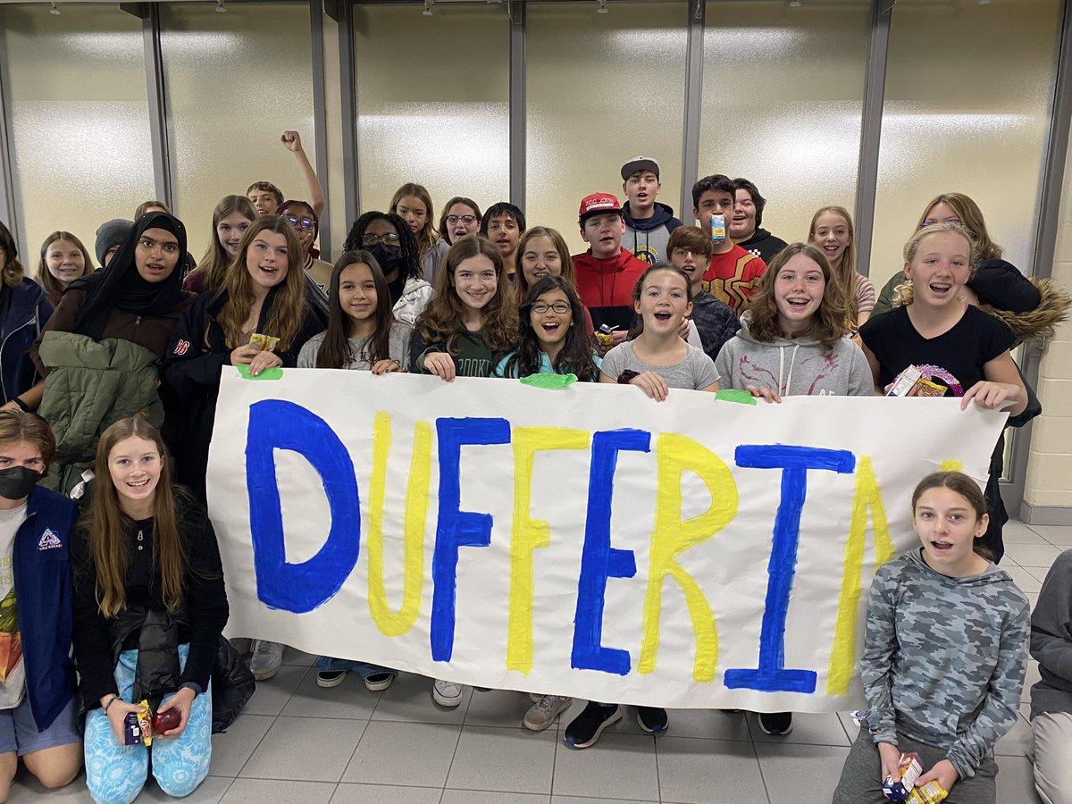 Grade 8 Feeder Schools day <a href="/BCIVS/">BCI Mustangs</a>! Thanks for coming ecole Dufferin <a href="/GEDSB/">Grand Erie District School Board</a>