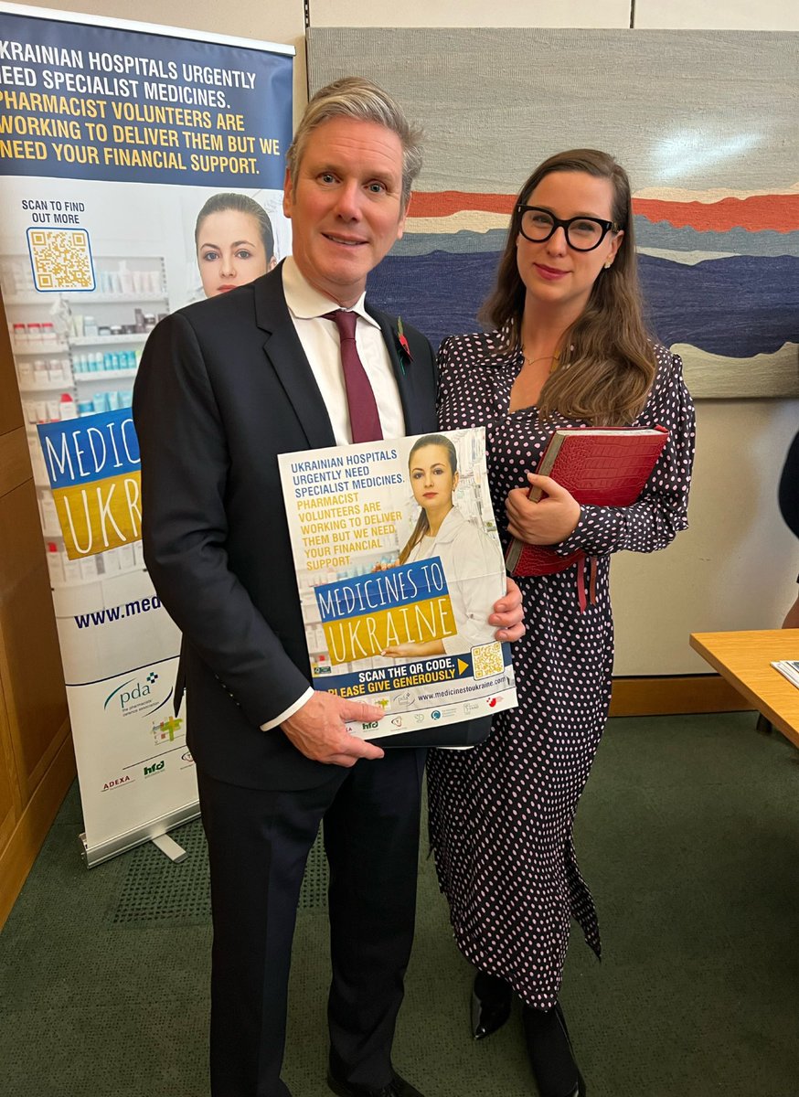 Oksana Pyzik (@oksanapyzikucl) on Twitter photo At Parliament w/ <a href="/Keir_Starmer/">Keir Starmer</a> today! Thank you Sir Keir for supporting the <a href="/MedToUkraine/">Medicines To Ukraine</a> Campaign💊🇺🇦 Led by <a href="/the_pda/">The PDA</a> & driven by pharmacists to deliver essential life-saving medicines to #Ukraine & where they are needed most. Info👉🏻 bit.ly/3fs1Ni2 #MedicinesToUkraine At Parliament w/ <a href="/Keir_Starmer/">Keir Starmer</a> today! Thank you Sir Keir for supporting the <a href="/MedToUkraine/">Medicines To Ukraine</a> Campaign💊🇺🇦 Led by <a href="/the_pda/">The PDA</a> & driven by pharmacists to deliver essential life-saving medicines to #Ukraine & where they are needed most. Info👉🏻 bit.ly/3fs1Ni2 #MedicinesToUkraine